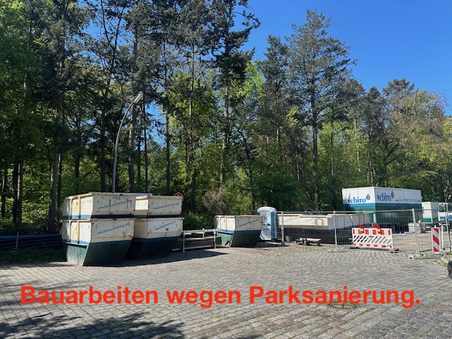 Freiluftkino Rehberge Baustelle